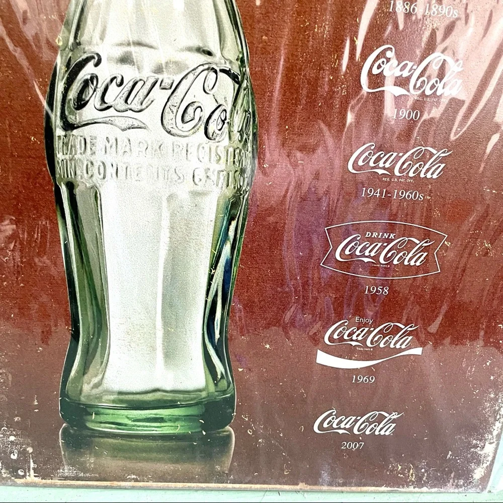 NEW Coca Cola Metal Sign
